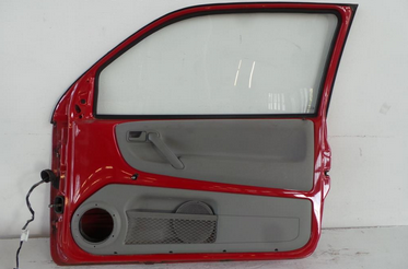 VW Lupo 6X T&uuml;r vorn rechts Beifahrert&uuml;r Rohbau LY3D Tornadorot